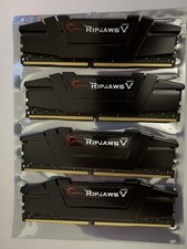 G.SKILL Ripjaws V 64GB (4x16GB) DDR4 3200 CL16 Memory F4-3200C16Q-64GVK - TESTED picture