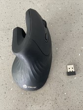 iClever Ergonomic Vertical Mouse TM209G With USB Dongle TESTED WORKING picture