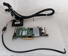 Cisco UCS-RAID9271CV-8I V04 LSI MegaRaid SAS RAID Controller w/ Battery + Cables picture