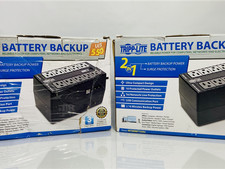 Tripp Lite INTERNET550U Battery Backup UPS Open Box Lot of 2 picture