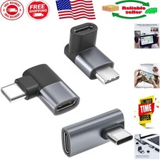 Versatile 90 Degree USB C Angle Adapter 3X - 40Gbps Data & 4K Video Connectivity picture