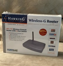 Hawking Technology Wireless-G Router HWR54G - USED IN ORIGINAL BOX - Powers Up picture