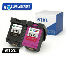 2PK Compatible for HP 61 XL Black Ink fits HP Deskjet 2540 2541 2542 2543 2544 picture