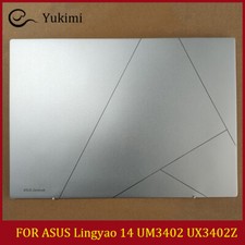 FOR ASUS Lingyao 14 UM3402 UX3402Z 2022 Model Silver Laptop A Shell Cover Top picture