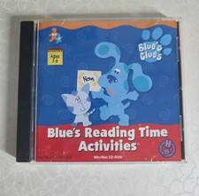 Retro BLUE'S CLUES Humongous Ent. Reading Time Activities CD Win/Mac 95/98 picture