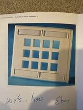 legrand ortronics KSFP12 fog white 2 gang twelve keystone jacks QTY 20 picture