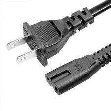 6.6 Ft 2 Prong Recliner Power Cord Replacement For Lazyboy OKIN Electric Sofa picture