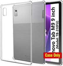 Ultra Thin Shockproof TPU Protective Cover Case for Lenovo Tab M9 9 inch - Clear picture