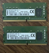 Kingston 16GB (2x8GB) DDR4 SO-DIMM PC4-2666V 260-Pin Non-ECC RAM picture