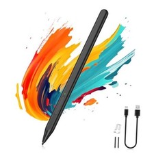Stylus Pen for Surface, Rechargeable MPP 1.51 Tilt Stylus Pen for HP | Black picture