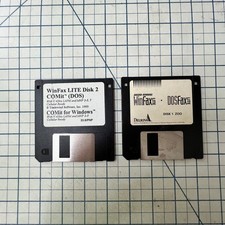 WinFax Lite DOSFax Software Lot 3.5
