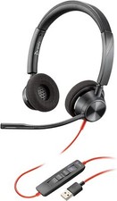 Plantronics Blackwire 3320 Wired Headset Dual-Ear (Stereo) with Boom Mic PC/Mac picture