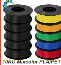 3D Printer Filament PLA & PETG 10KG 10 Rolls 1.75mm 26 Colors KINGROON picture