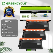 3PK TN850 TN-850 Toner Compatible with Brother HL-L5200DW HL-L6200DW MFC-L5800DW picture