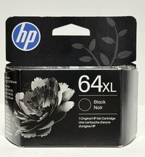 HP 64XL Black Ink Cartridge N9J92AN Genuine OEM EXP: 01/2028+ picture