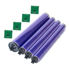 1 Black + 3 DRUM KIT FOR XEROX Docucolor 550 560 570 C60 C70 013R00663-013R00664 picture