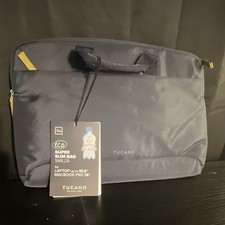 Tucano Smilza Super Slim Padded Briefcase Blue 15.6