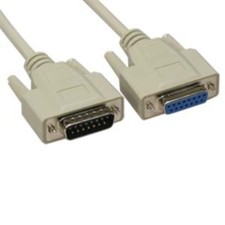 Lot10 10ft Joystick/Midi/Game Port DB15pin Male~Female Extension Cable/Cord$SHdi picture