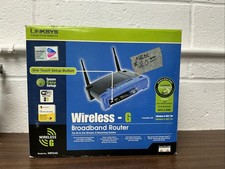 Linksys Wireless-G Broadband Router 2.4 GHz 4-Port Model WRT54G New Sealed picture