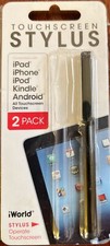 Touchscreen Stylus iWorld 1-Pack (Black) WMTS2-1010  (Bin: A) picture