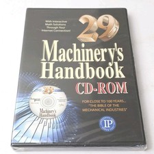 CD-ROM Machinery's Handbook 29 * New & Sealed * CD Only picture
