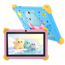 7inch Kids Tablet Android 13 8+64GB PAD WiFi Dual Camera Quad Core Educational picture