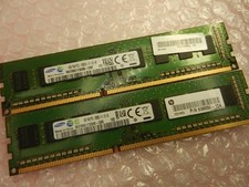 8GB (2 X 4GB) - Samsung M378B5173DB0-CK0  PC3-12800U DDR3 MEMORY * HP 698650-154 picture