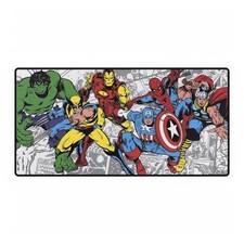 Marvel Comics Retro Superheroes Ensemble Mouse Pad Desk Mats picture