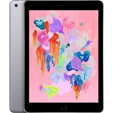 Apple iPad 6th Gen A1893 32GB Space Gray WiFi Good picture