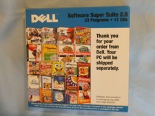 Vintage Dell Software Super Suite 2.0 discs unused, games, lifestyle, imaging picture