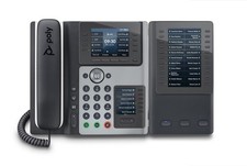 Poly Edge E450 IP Phone - Corded - Corded/Cordless - Bluetooth, NFC, Wi-Fi - 3 picture