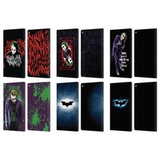 OFFICIAL THE DARK KNIGHT GRAPHICS LEATHER BOOK WALLET CASE COVER FOR AMAZON FIRE picture