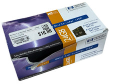 NEW & SEALED HP C5708A DDS-3 24GB Data Cartridge Box of 10 Tapes Open Box picture