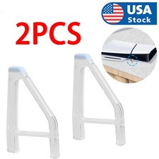 2/4x Horizontal Stand for PS5 Slim Console Replacement Feet Bracket Holder Base picture