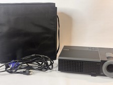 Dell 1609WX  DLP HD  Projector No Remote. No Lens cap. Includes Carrying Case picture