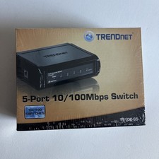 NEW TRENDnet TE100-S5 5-Port Fast Ethernet Switch 10/100Mbps TE100S5 picture