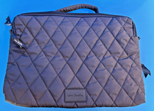 Vera Bradley Ultralight Workstation Laptop Crossbody Bag Navy 15x11- NWOT picture