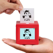 Smart AI Voice Sticker Printer Box Magic Thermal Sticker Maker with DisplayInkle picture