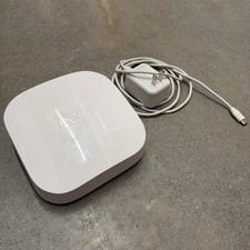 Eero Pro 6E Model S010001 Router White - 2 LAN Ethernet - w/Adapter Tested Works picture