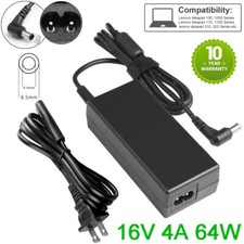 16V 4A 64W AC Adapter Charger for Sony Vaio Fujitsu Power Supply Cord 6.5*4.4mm picture