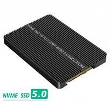 PCIe 5.0 M.2 NVMe to U.2 SFF-8639 Adapter Card, 7mm 2.5” SSD with Thermal Pad picture