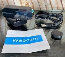 Depstech 1080P Full HD USB Webcam with Microphone & Privacy Shutter ~ Model D06 picture
