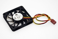 Delta EFB0612MA-F00 12V 3-Pin 60x60x10mm 6010 Quiet Fan 0.12A picture