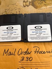 VINTAGE New & Unused MAS90 3.30 Mail Order Processin. Dealer Demo. picture