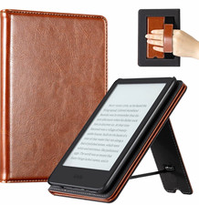 COBAK Synthetic Leather Stand Case w/ Integrated Stand for Amazon Kindle 6”  picture