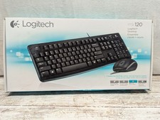 New In Box Logitech MK120 Wired Keyboard & Mouse  picture