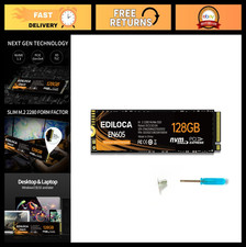 128GB M.2 NVMe PCIe Gen3 x4 SSD Internal Hard Drive - 1130/400 MB/s Speed, Lapto picture