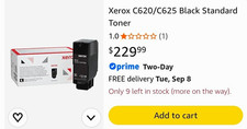 Xerox Genuine Black Toner Cartridge for VersaLink C62X Series 006R04616 picture