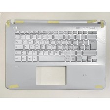 For SONY Vaio SVF142 SVF143 SVF142C29L Series Palmrest Shell Italian Keyboard picture