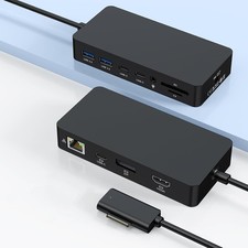 Surface Pro Docking Station 12-In-1 4K Triple Display 120W Thunderbolt 4 picture